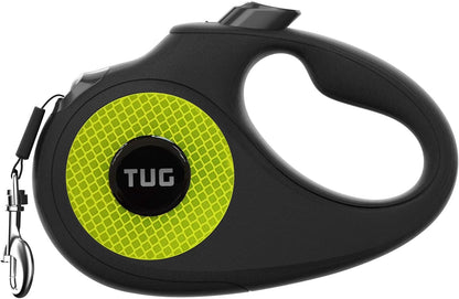 360° Tangle-Free Reflective Retractable Dog and Cat Leash | 10 Ft Durable Nylon Tape