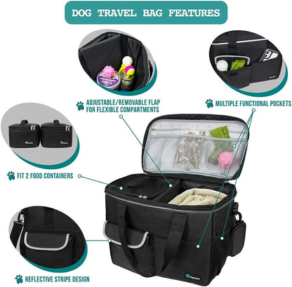 RoamReady Dog Travel Bag Organizer